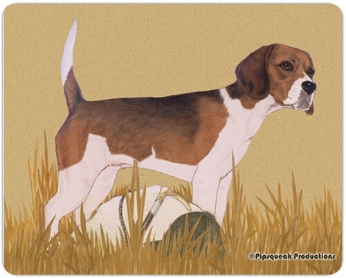 Beagle tagliere vetro - tagliere, in