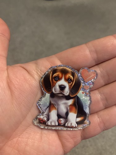 Beagle lovely poppy dog - poppy, fridge